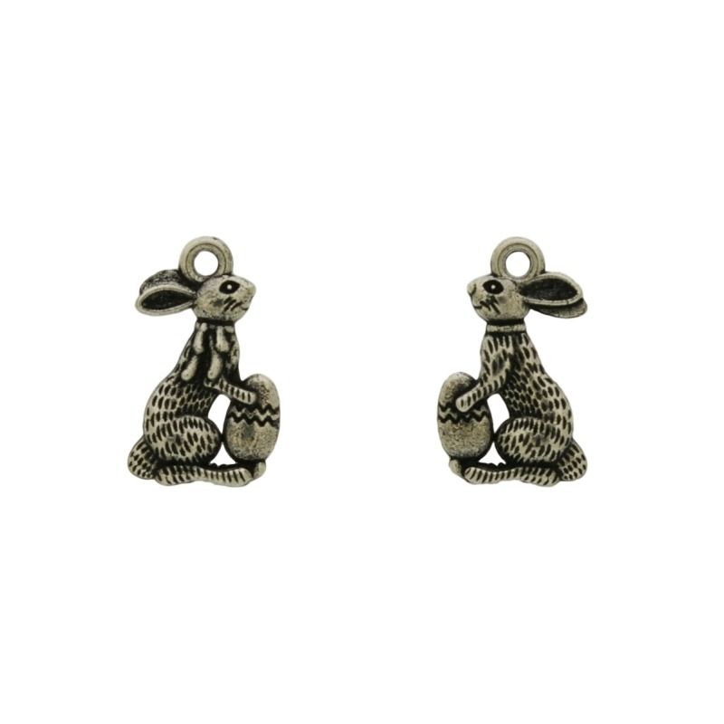 [120680000] Pendentif lapin 18x10mm