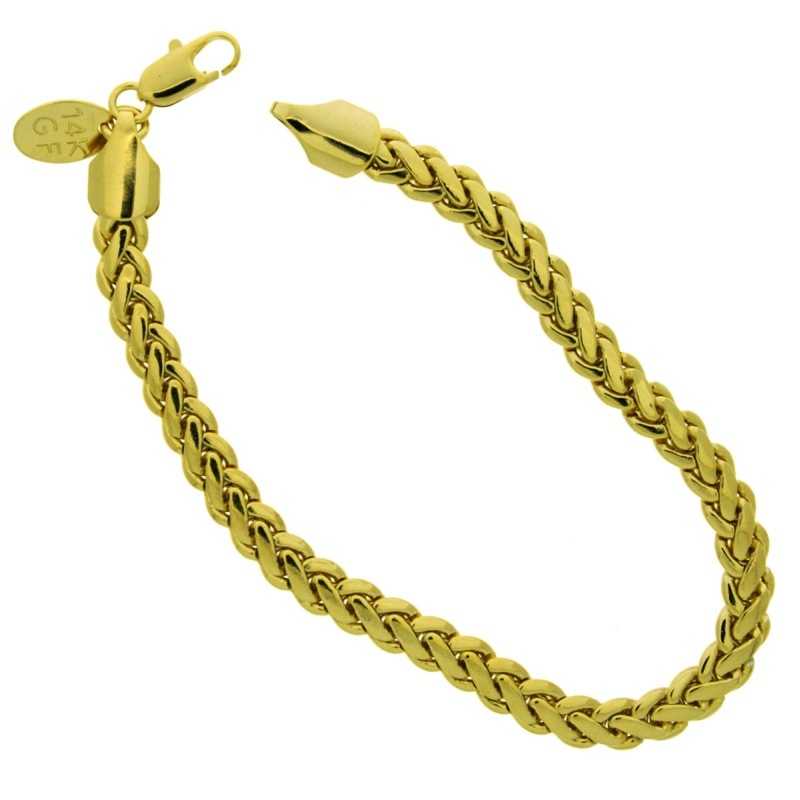 Brass bracelet 18,5cms Ø 1,4mm