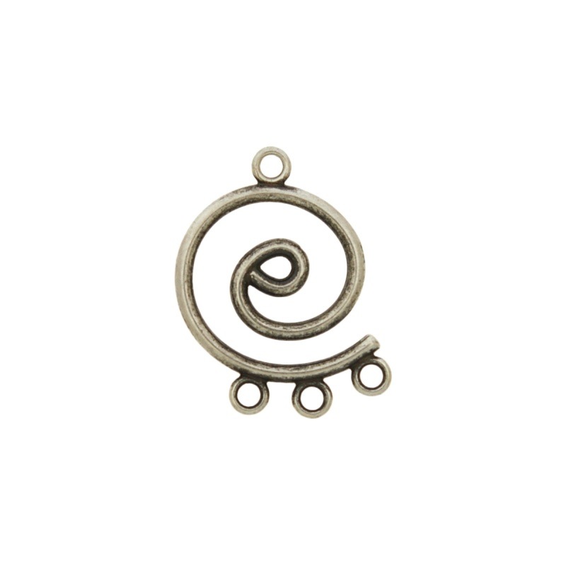 [117660000] Support spirale 24x17mm avec 3 anneaux