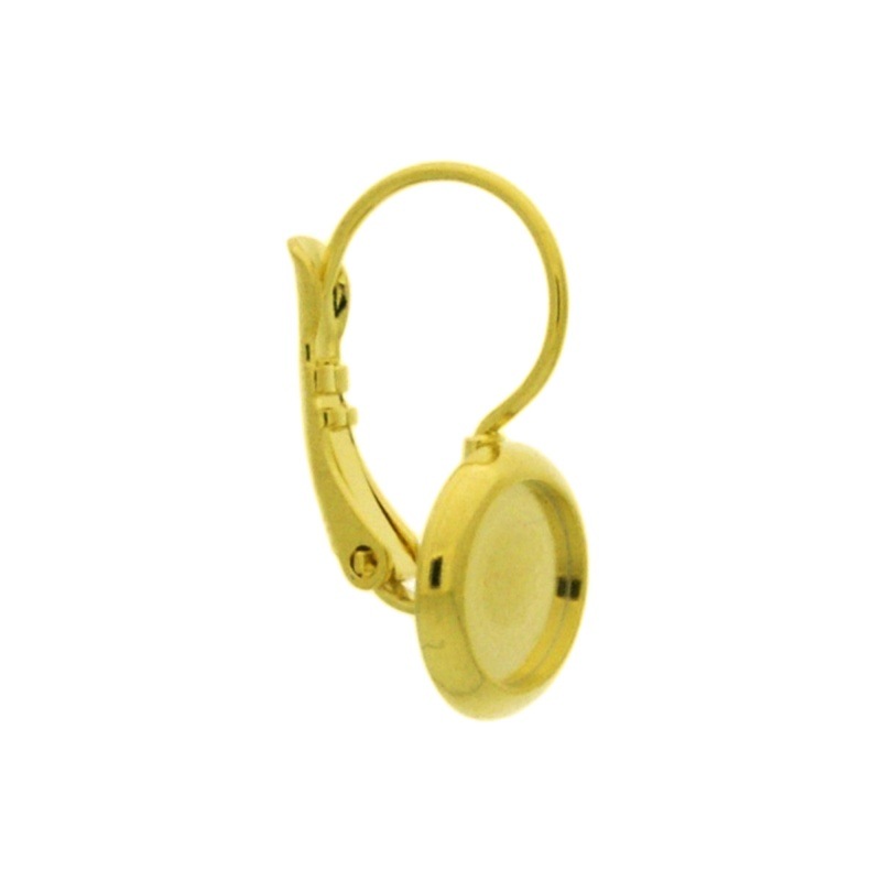 [635360800] Earclip 18x14mm with Ø8mm flat base