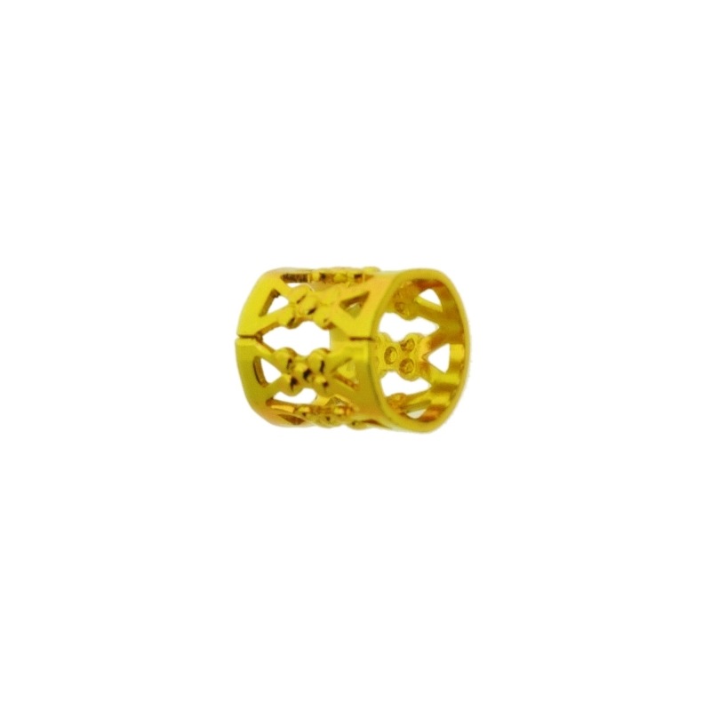 Tubo filigrana 6x8mm. Agujero Ø 5mm