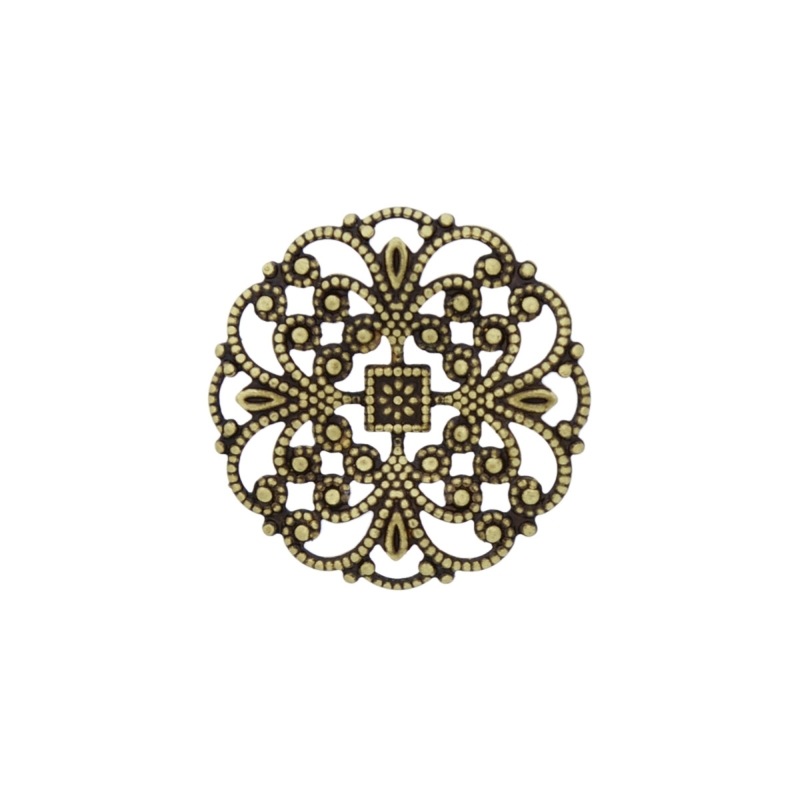 [121580000] Élément filigree rond diam. 23mm
