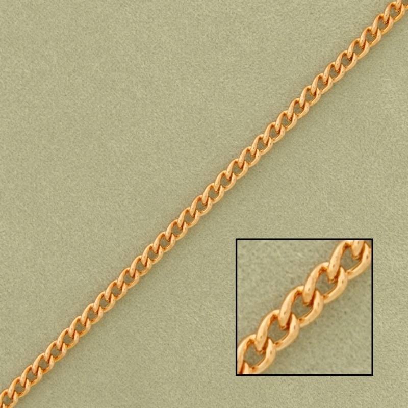 [927130000] Chaîne en fer gourmette largeur 2,5mm