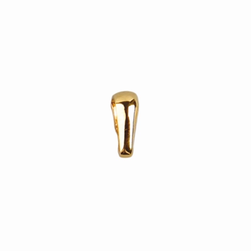 [114590000] Bélière 7,4x1,5mm. Passage pour chaîne ou cordon de Ø3mm.