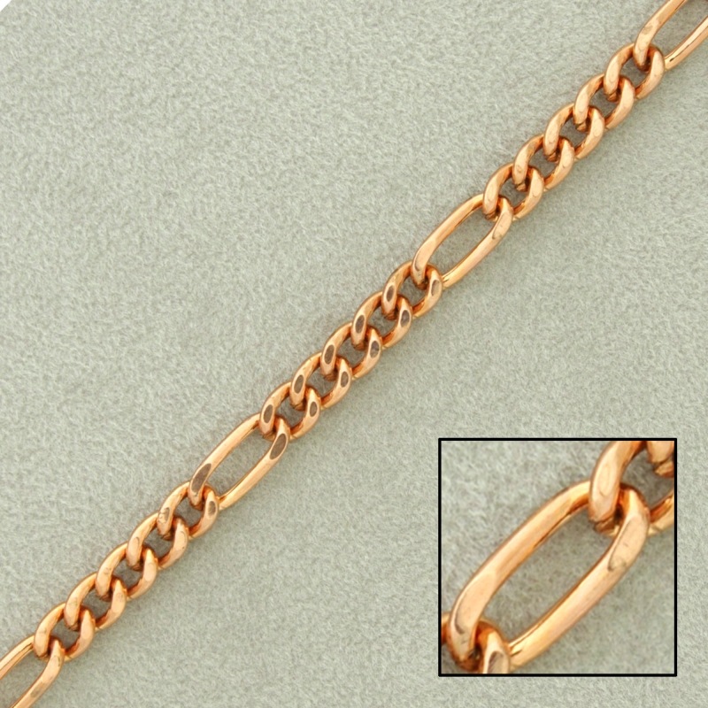 [511410000] Chaîne en fer figaro largeur 4mm