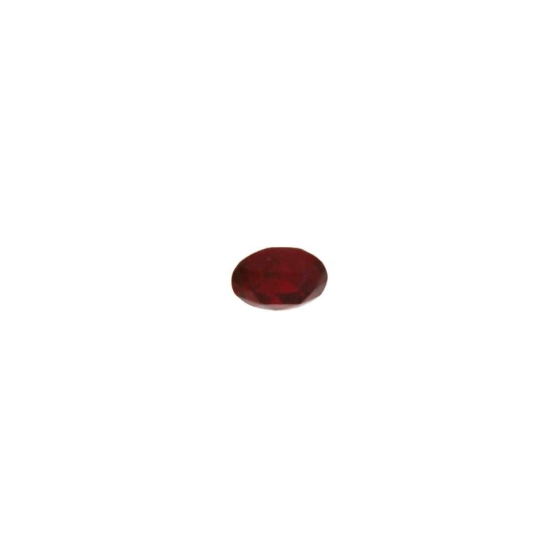 [750451600] Strass forme ovale 6x8mm base conique couleur rubis