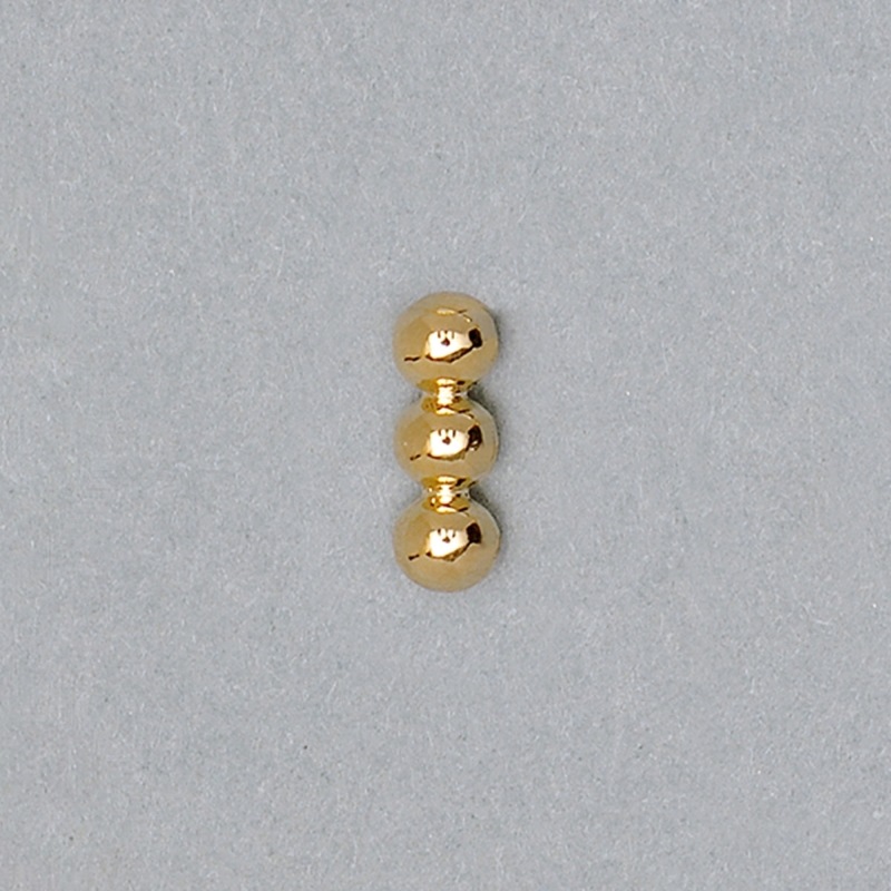 [117380300] 3 strands spacer 4x12mm