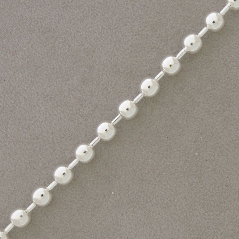 [523154500] Chaîne à billes en laiton largeur Ø 4,5mm
