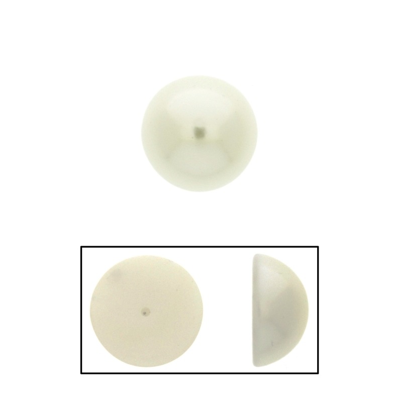 [435222000] Perla 1/2 bola Ø 20mm. Base sin perlear.