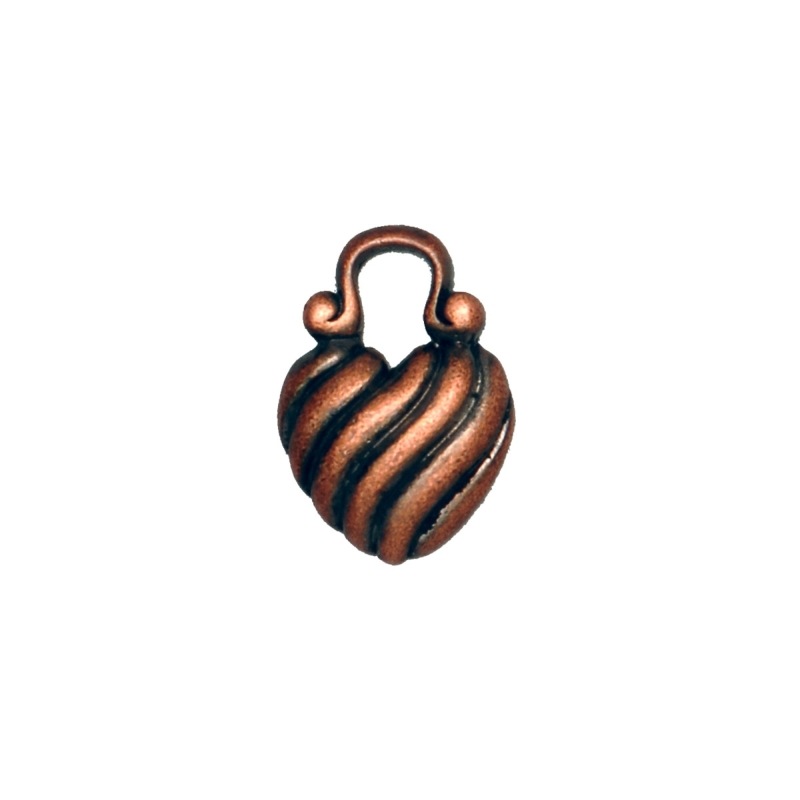[116980000] Pendentif coeur 18x12mm