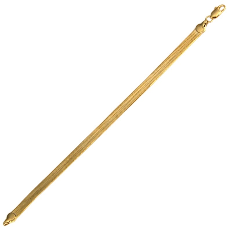 [923871900] Pulsera 19cms latà³n ancho 6mm
