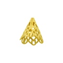 Coquille filigranée 19x17,5mm