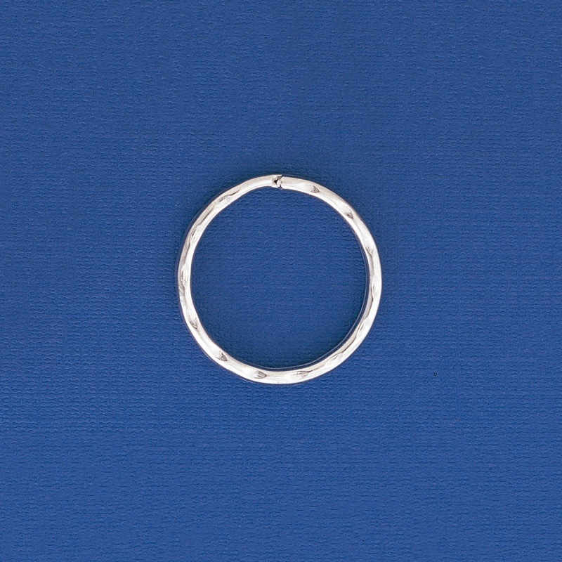 [640440000] Wrinkled keyring. Outside Ø 30mm