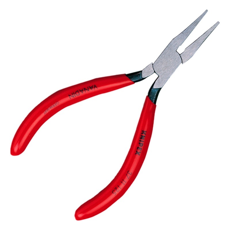 [800810000] Pince bouche plane. Longueur 13cm. Largeur bouche 6mm