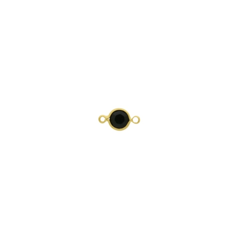 [123040200] Intercalaire strass Ø 4mm couleur jet