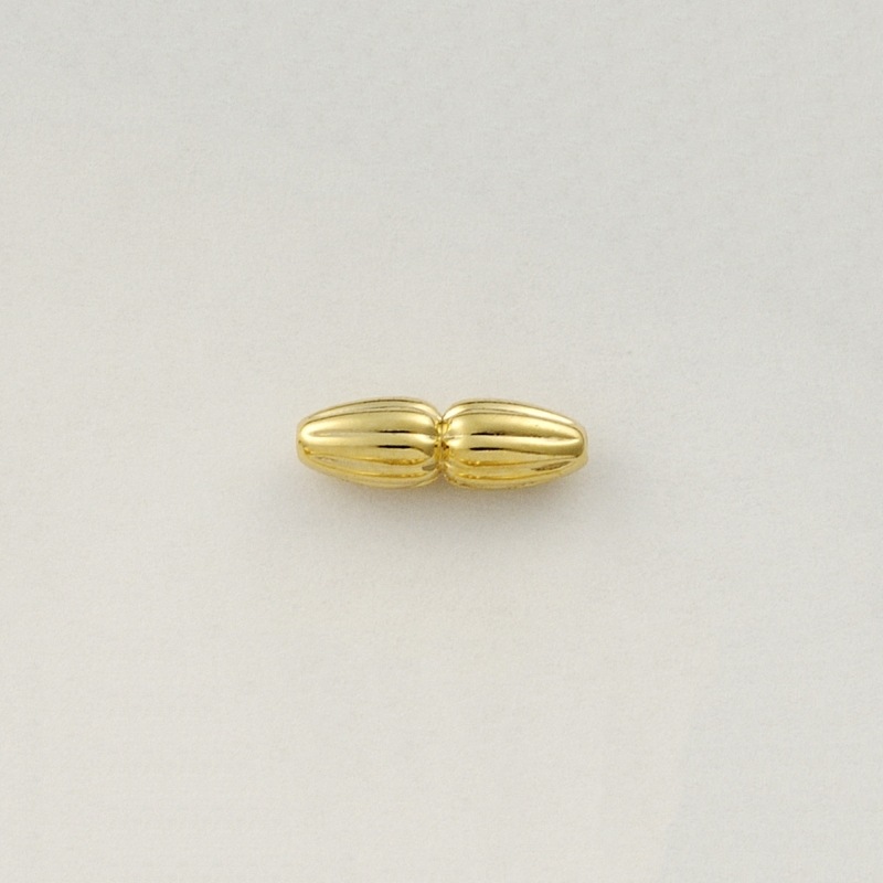 Entrepieza 3x10mm. Agujero Ø 1mm