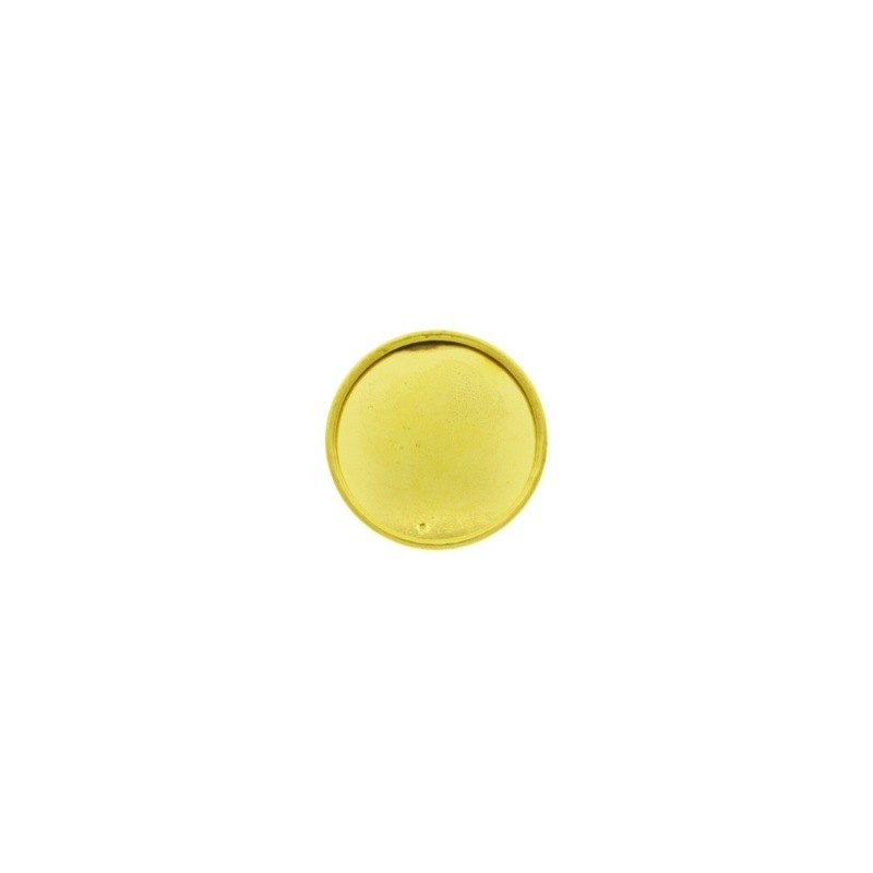 [110361800] Base ronde extérieur Ø22mm, intérieur Ø18mm pour pierres Ø18mm