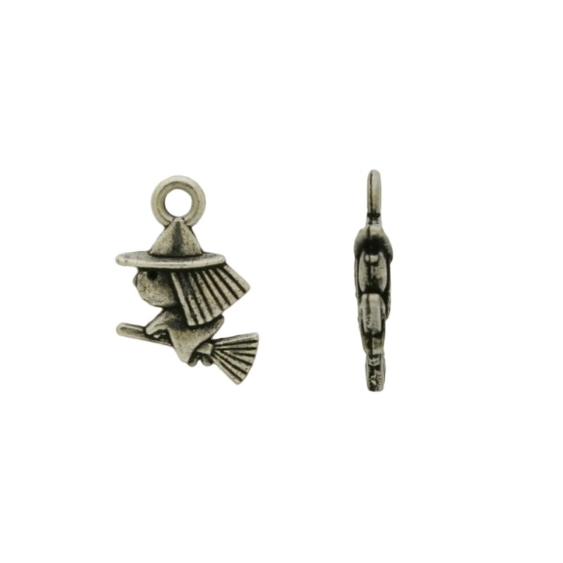 [120610000] Colgante bruja 17x11mm