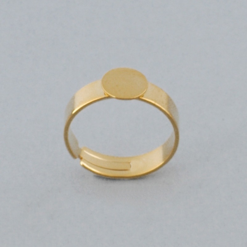 [117160800] Bague réglable avec plateau Ø 8mm