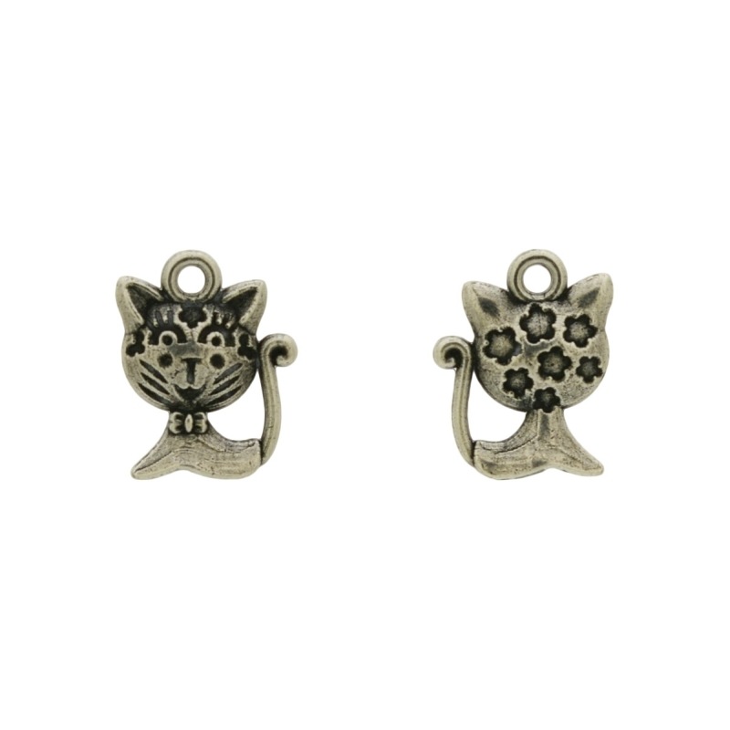 [120630000] Colgante gata 16x12mm