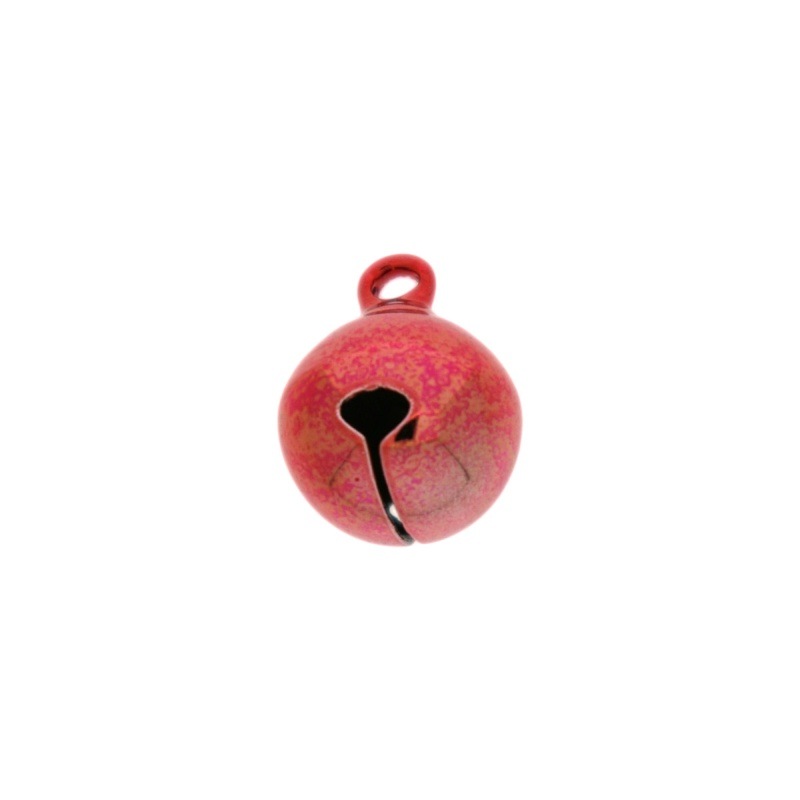 [123341200] Jingle bell Ø 12mm red colour nickel free