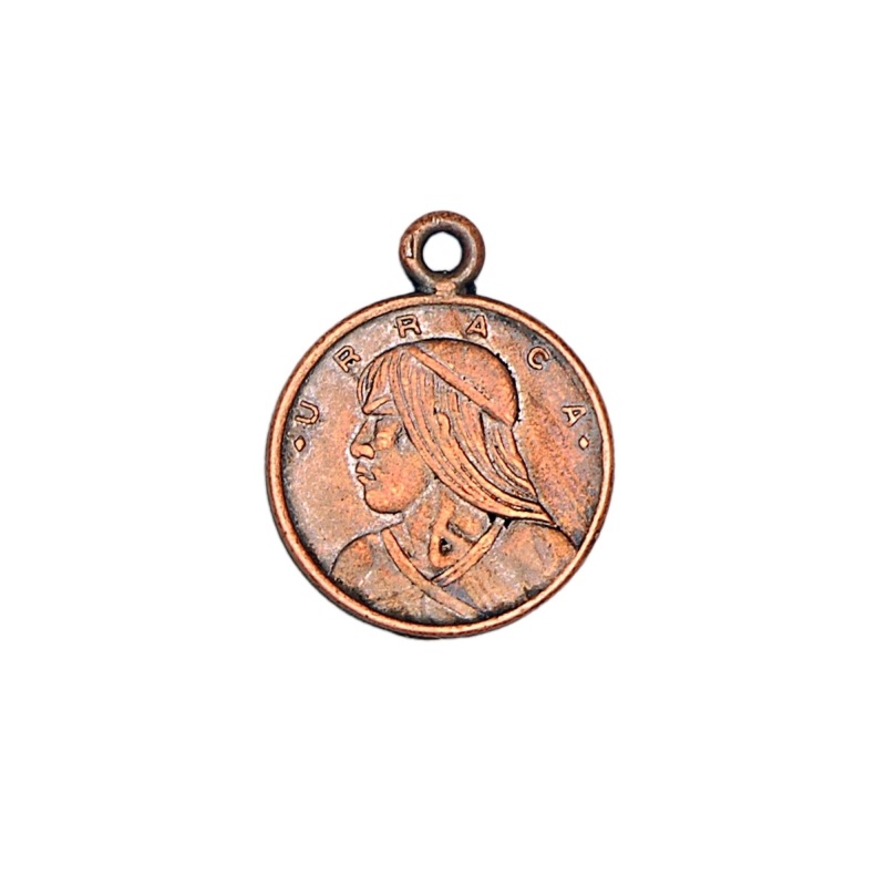 [115320000] Colgante moneda 23x20mm