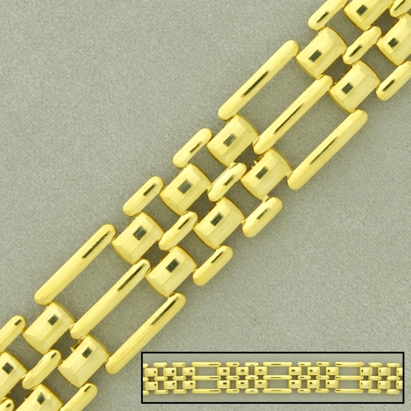[524120000] Chaîne en laiton cartier largeur 13,5mm