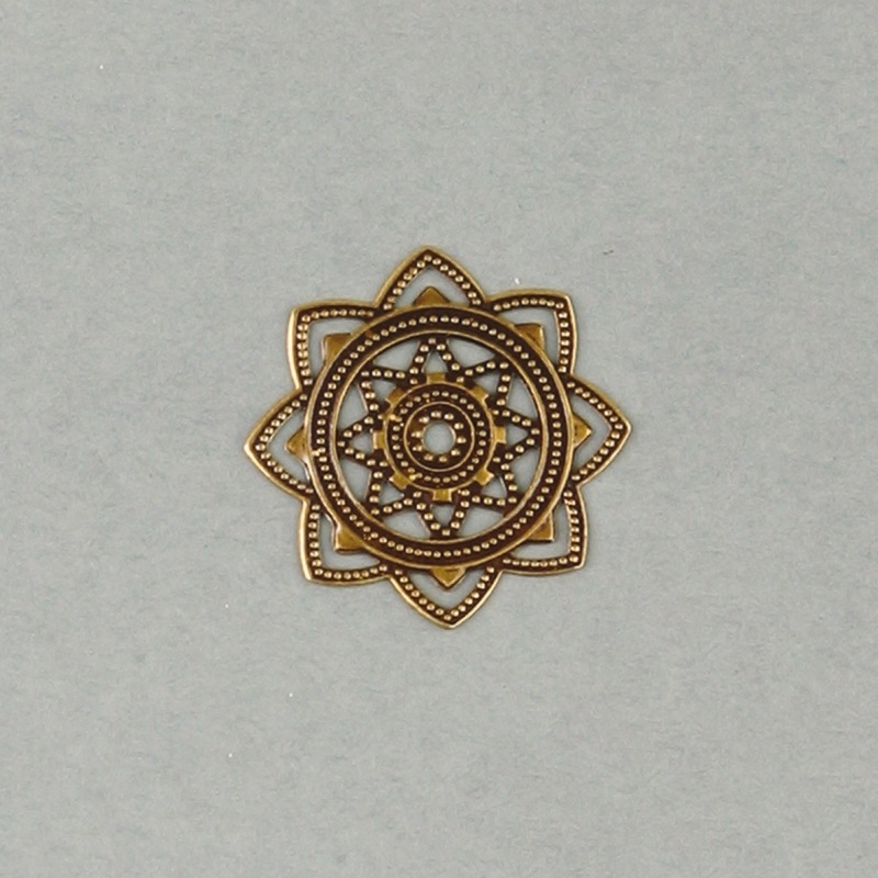 [115420000] Pendentif étoile 8 branches Ø 30mm