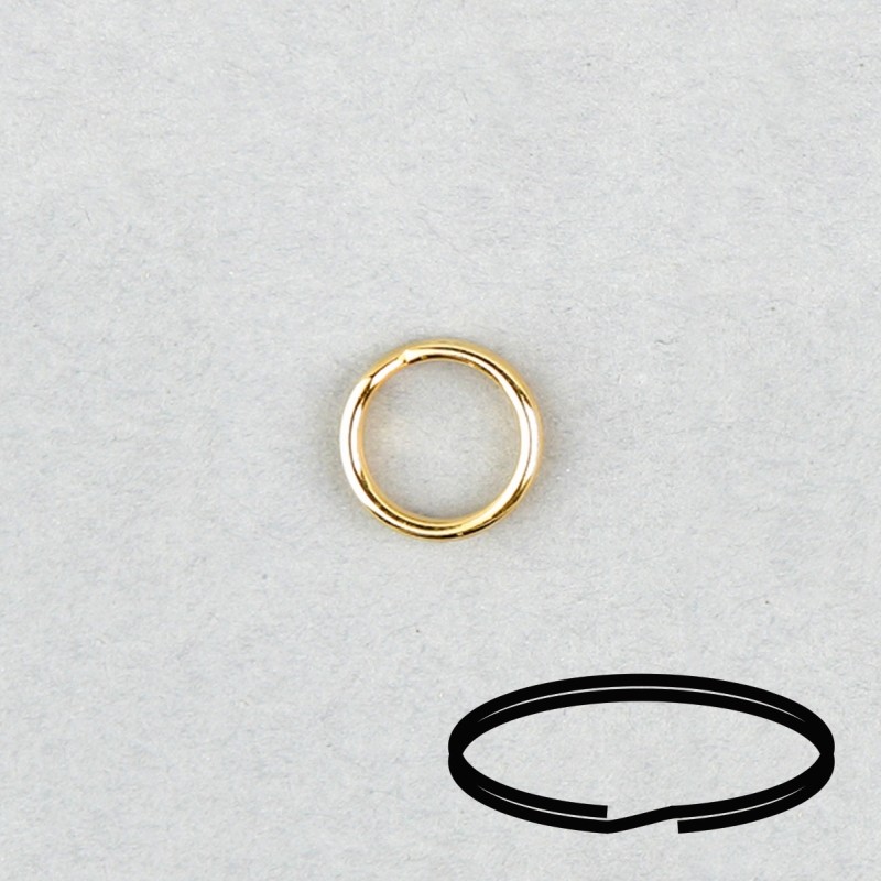Double jumpring Ø 10x1,8mm