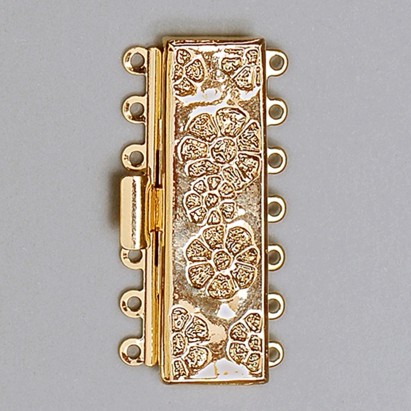 [231750000] Fermoir de collier 36x18mm 7 rangs