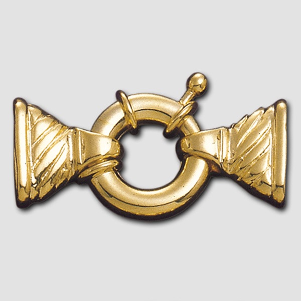 [228101800] Spring ring clasp Ø18mm + 2 ends to Ø5mm balls (3-way)