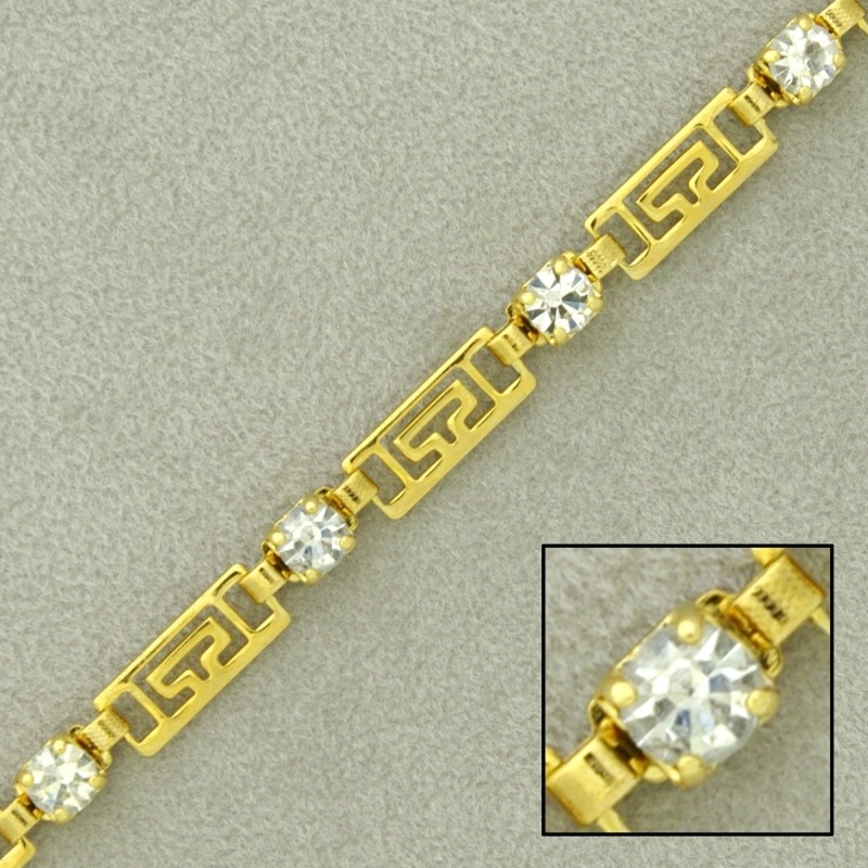 [520560000] Bead brass chain width 4,7mm