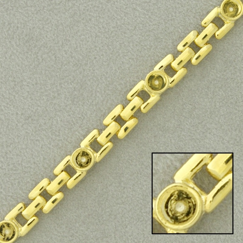 [927160000] Chaîne de laiton cartier largeur 5,5mm