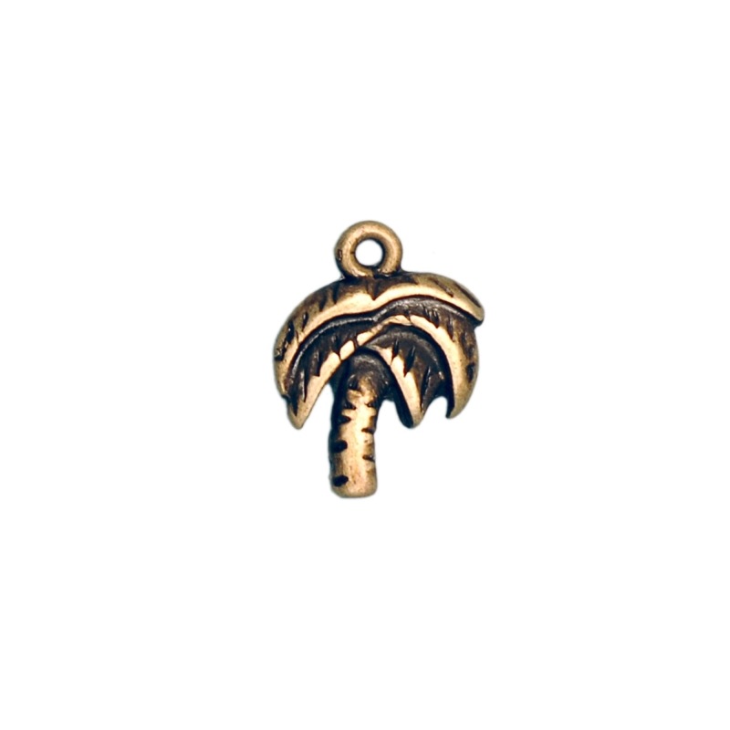 [116350000] Pendentif palmier 16x12mm