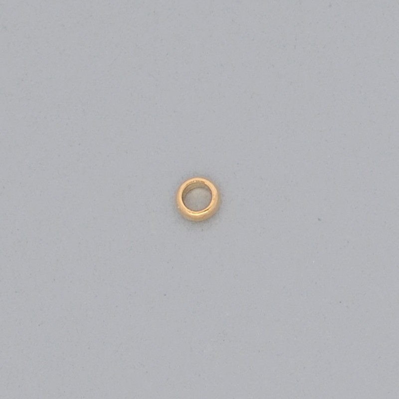 [323850000] Brass ring Ø 4,4x1,4mm half round shape.