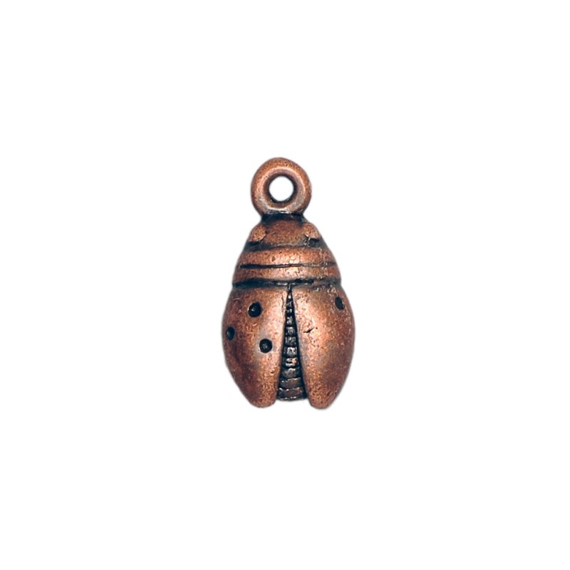 [113210000] Pendentif coccinelle 20x10mm
