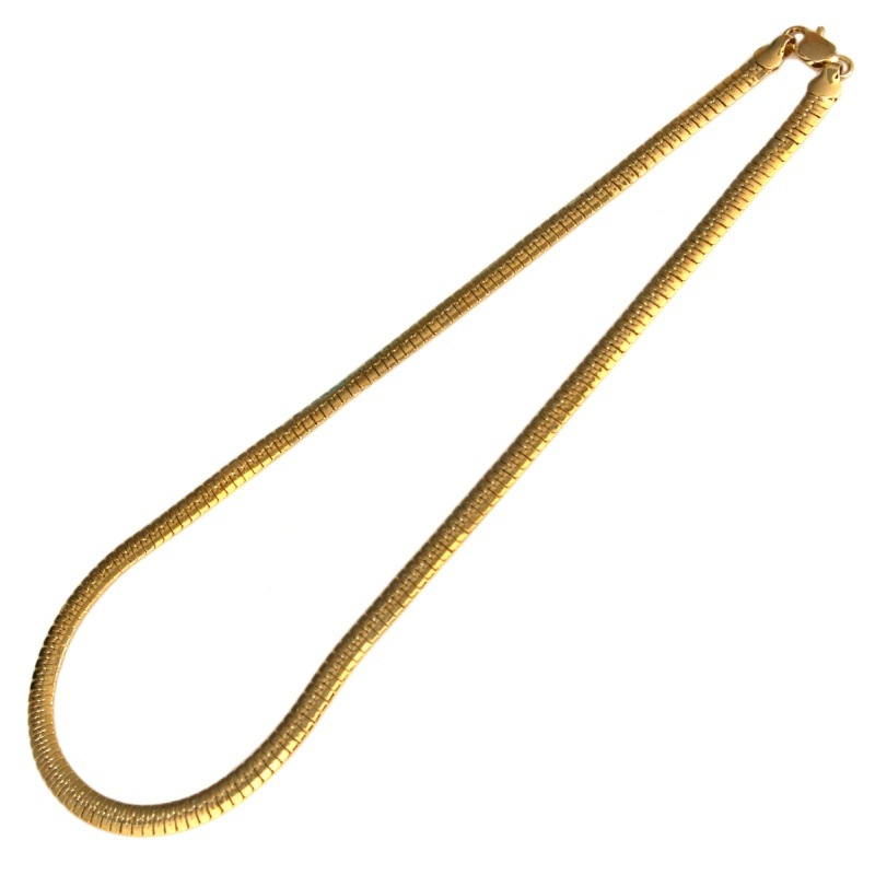 [923884500] Gargantilla 45cms latón ancho 5,5mm