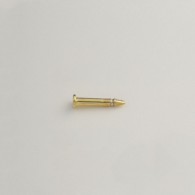 [110280000] Tie clutch post 1x8mm. Pinhead Ø2mm.