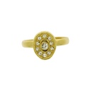 Anillo regulable con adorno 9x11mm con 11 similes PP9/PP11