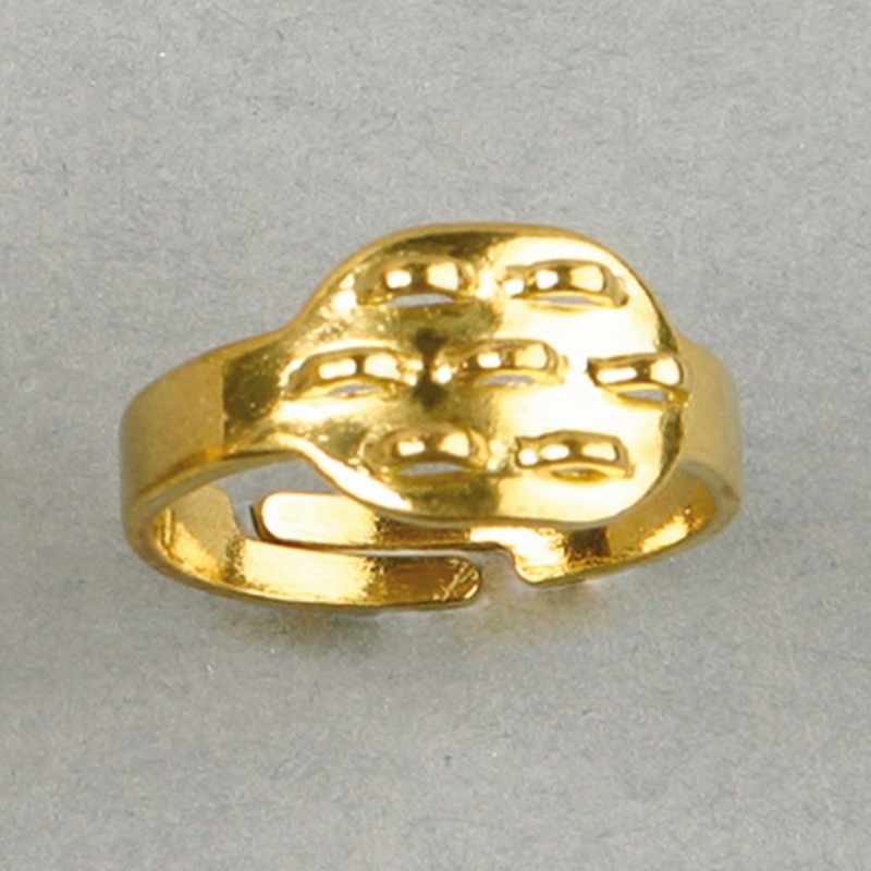 [117130000] Base de bague réglable avec 7 anneaux