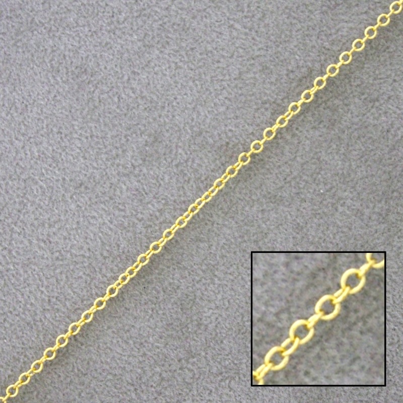 [522140000] Cadena fina de latón forzada ancho 1,6mm