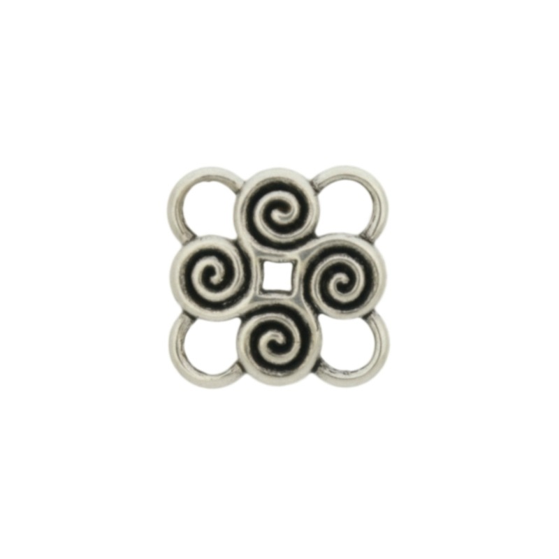 [123100000] Pendentif carré 17x17mm