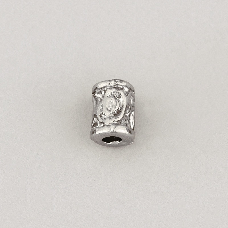 [115350000] Metal bead 8x11mm. Hole Ø 3mm