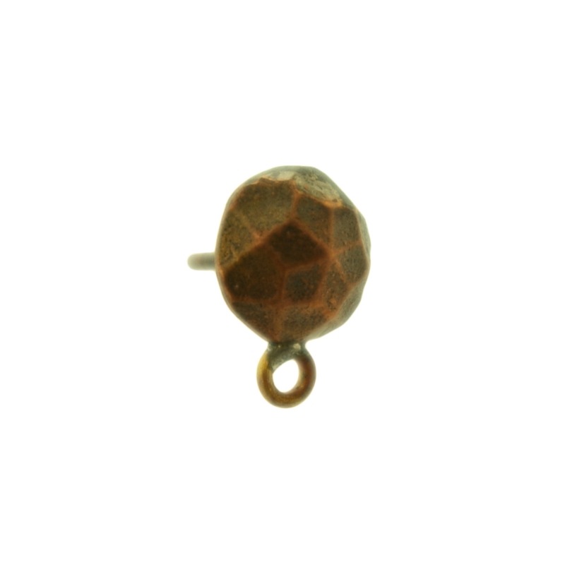 [155220000] Clou d'oreille rond Ø 9mm avec anneau