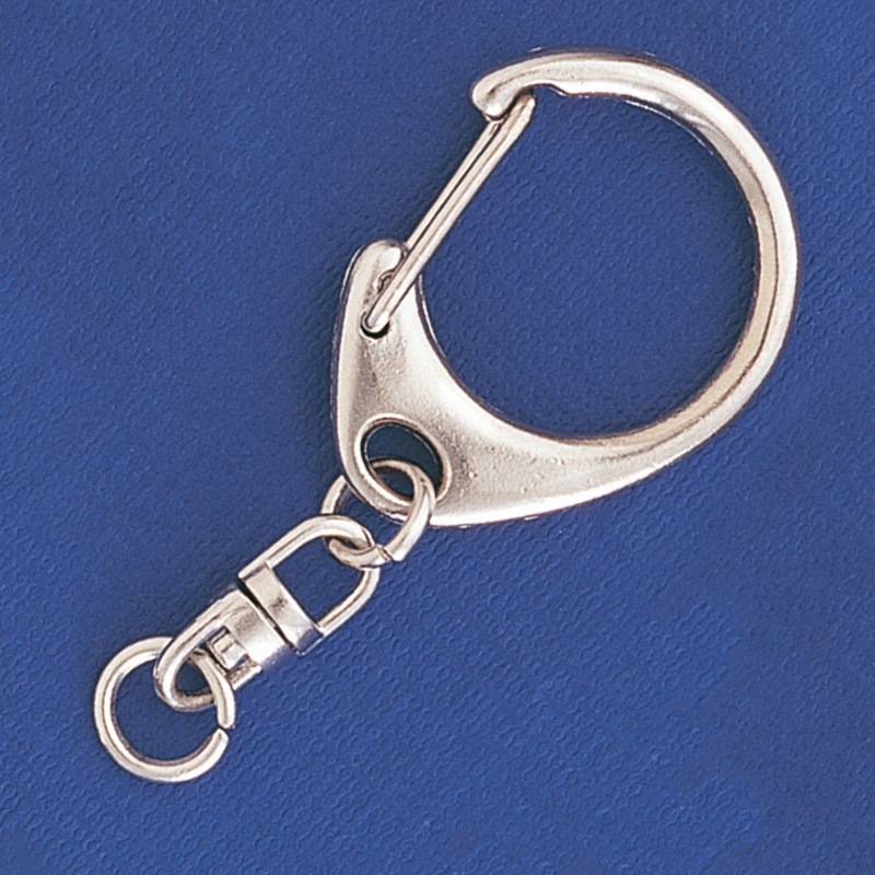 [640050000] Porte-clefs avec pià¨ce pivotante 56x25mm