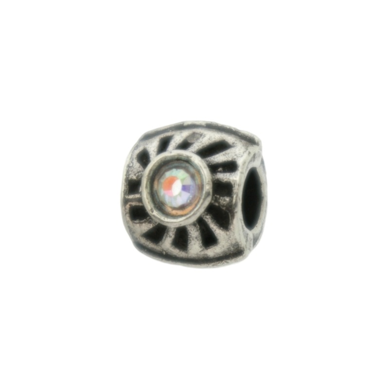 [126500600] Intercalaire 11x10mm. Trou Ø 4mm