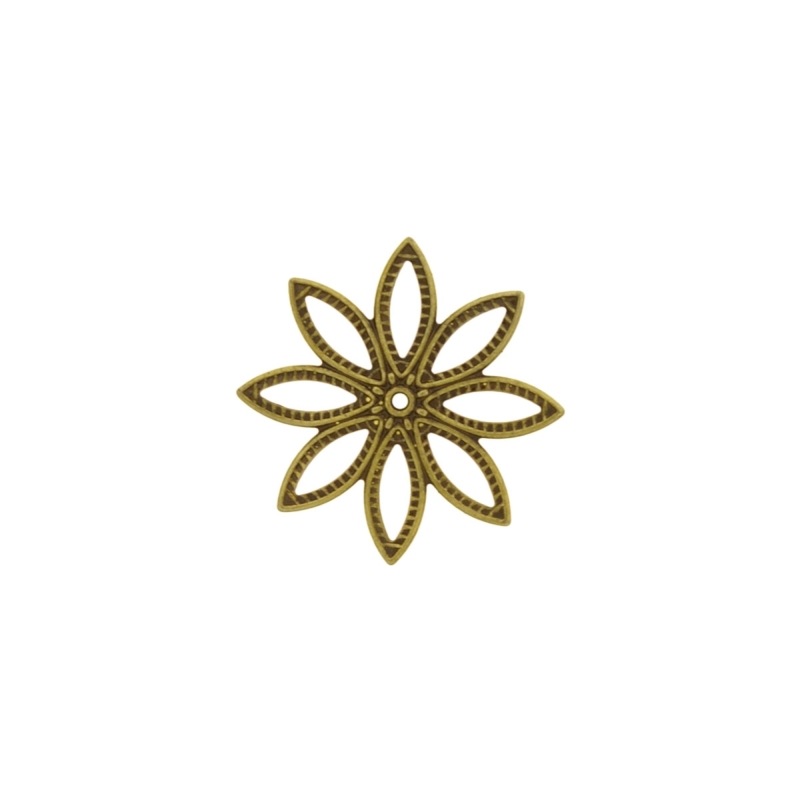 [121560000] Flower metal component Ø 25mm