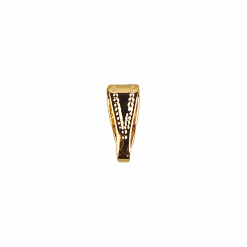 [114540000] Bélière 10x1,5mm. Passage pour chaîne ou cordon de Ø3,6mm.