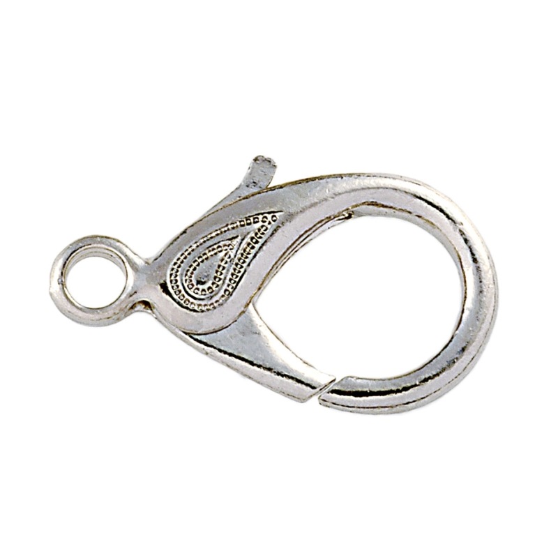 [227023000] Mousqueton en zinc 30mm