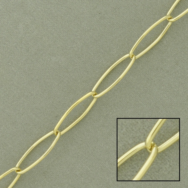 [529070000] Ancchor brass chain width 5,5mm